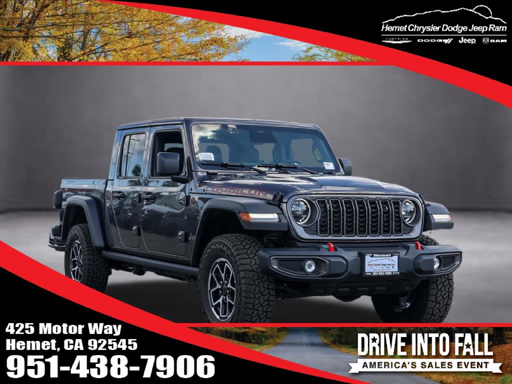 New 2026 Jeep Gladiator Rubicon w/ Steel Power Dome Hood Package AWD/4WD image 1