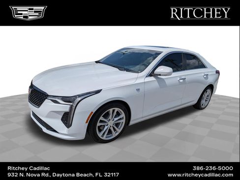 Certified 2026 Cadillac CT4 Luxury w/ Sun And Sound Package RWD image 1