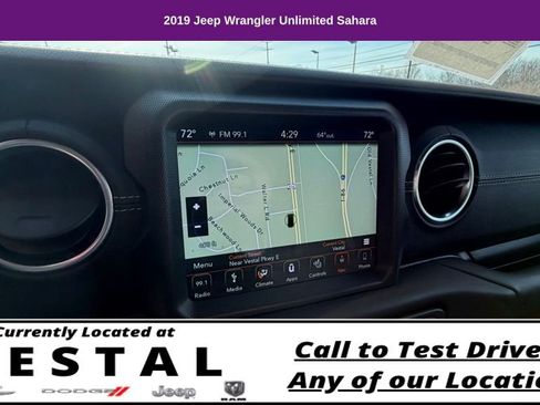 Used 2019 Jeep Wrangler Unlimited Sahara w/ Dual Top Group image 46