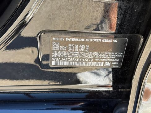 Used 2019 BMW 530i RWD image 10