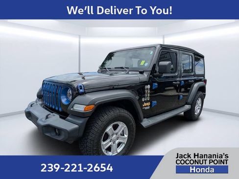 Used 2019 Jeep Wrangler Unlimited Sport S AWD/4WD image 7