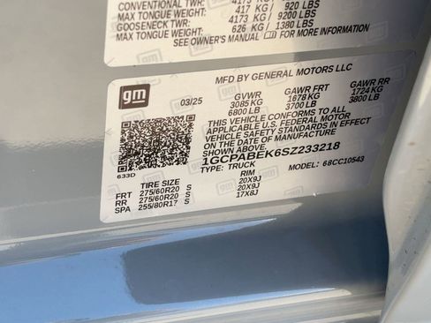 Used 2025 Chevrolet Silverado 1500 Custom image 19