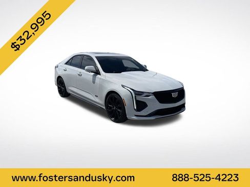 Used 2021 Cadillac CT4 V w/ Technology Package AWD/4WD image 7