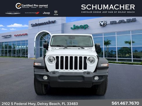 Certified 2024 Jeep Wrangler Unlimited Sport AWD/4WD image 2
