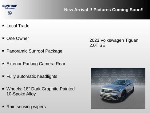 Used 2023 Volkswagen Tiguan SE image 5