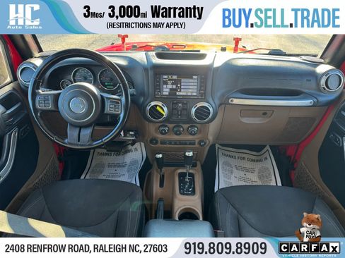 Used 2015 Jeep Wrangler Unlimited Sahara w/ Connectivity Group image 22