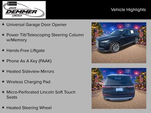 Certified 2023 Lincoln Corsair AWD w/ Equipment Group 101A image 14