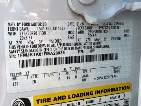 Used 2024 Ford Expedition Max Limited RWD image 35