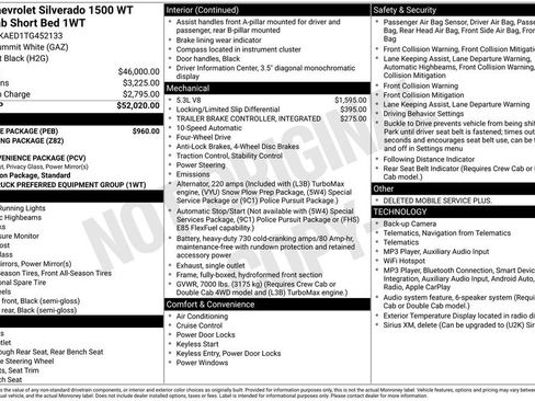 New 2026 Chevrolet Silverado 1500 W/T w/ WT Value Package AWD/4WD image 34