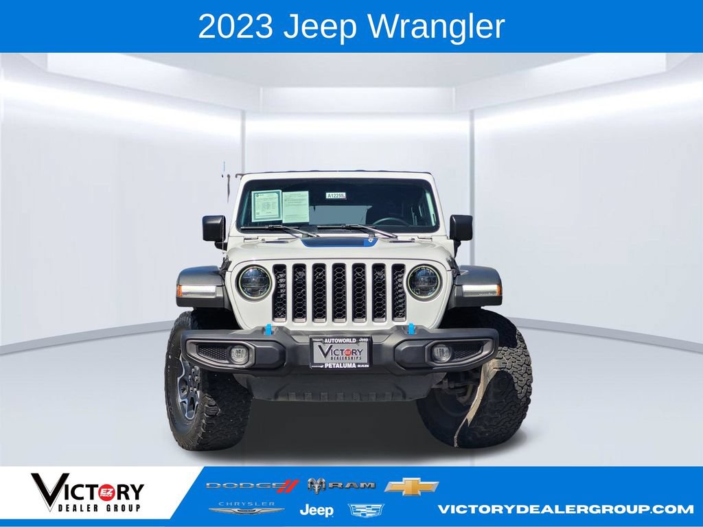 Used 2023 Jeep Wrangler Unlimited Rubicon 4xe AWD/4WD image 3