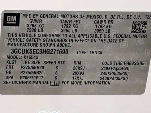 Used 2017 Chevrolet Silverado 1500 LTZ Z71 image 58