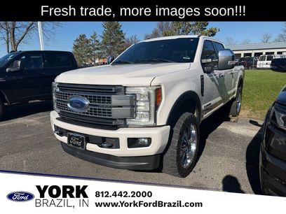 Used 2017 Ford F350 Platinum w/ Platinum Ultimate Package
