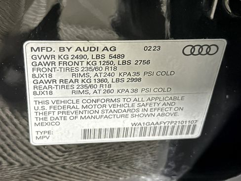 Used 2023 Audi Q5 2.0T Premium w/ Convenience Package image 26