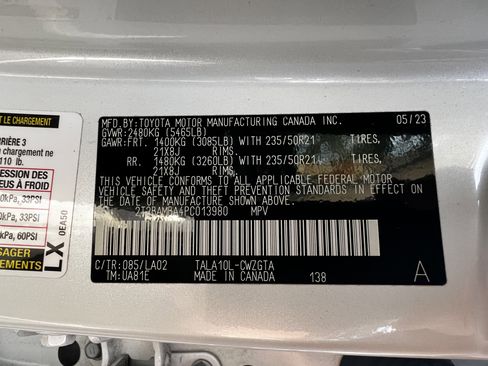 Certified 2023 Lexus RX 350 FWD w/ Cold Area Package image 49