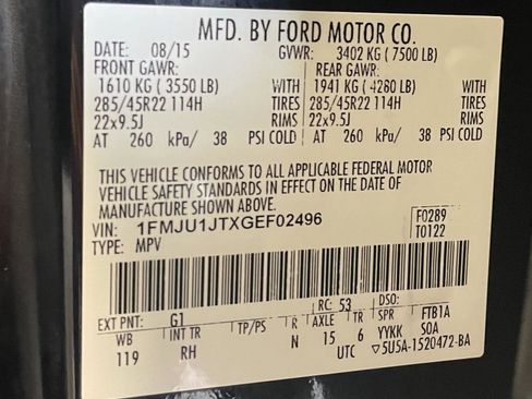 Used 2016 Ford Expedition King Ranch image 42