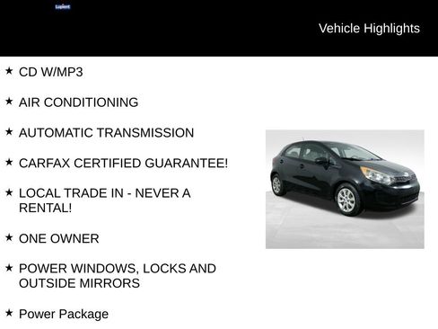 Used 2014 Kia Rio LX w/ Power Package image 6