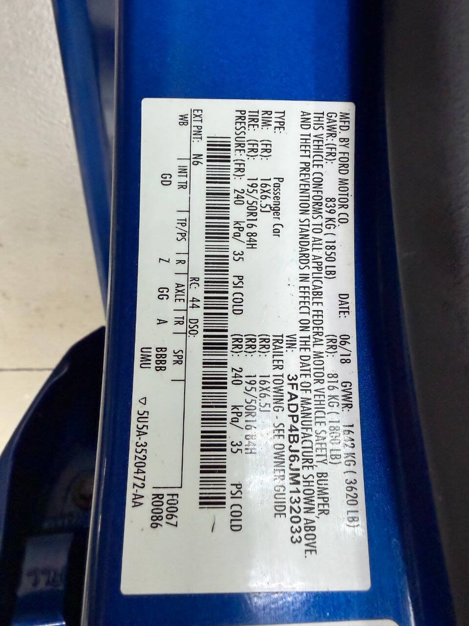 Used 2018 Ford Fiesta SE w/ Equipment Group 201A FWD image 29