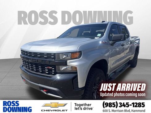 Used 2021 Chevrolet Silverado 1500 Custom Trail Boss w/ LPO, Dark Essentials Package AWD/4WD image 1