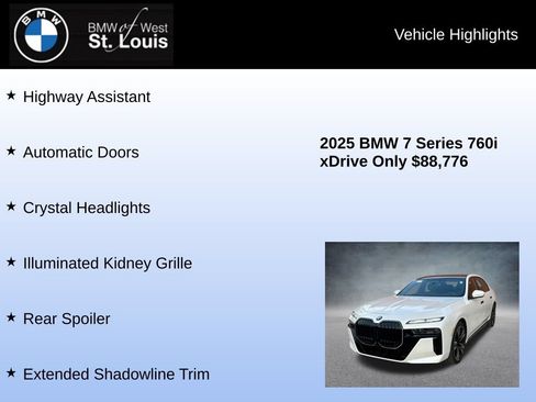 Used 2025 BMW 760i xDrive w/ Executive Package AWD/4WD image 24