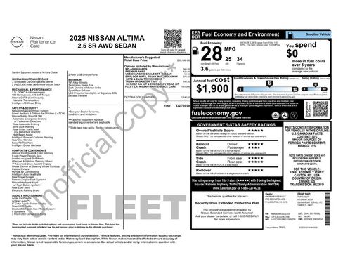 Used 2025 Nissan Altima 2.5 SR image 5