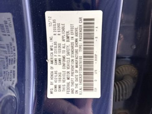 Used 2013 Honda Accord EX image 31