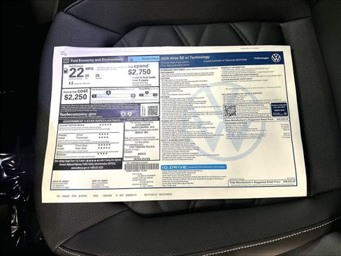 New 2026 Volkswagen Atlas SE AWD/4WD image 14
