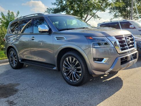 Certified 2024 Nissan Armada Platinum w/ Cargo Package RWD image 2