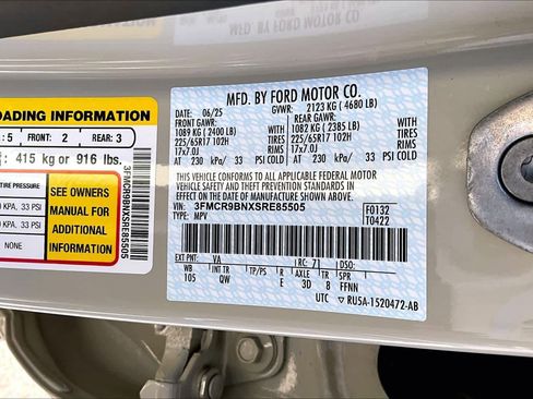 Used 2025 Ford Bronco Sport Big Bend w/ Convenience Package image 39