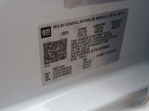 New 2026 GMC Sierra 1500 AT4X AWD/4WD image 47