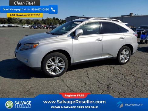 Used 2010 Lexus RX 450h AWD image 1