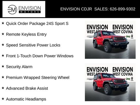 Certified 2024 Jeep Wrangler Sport S image 35