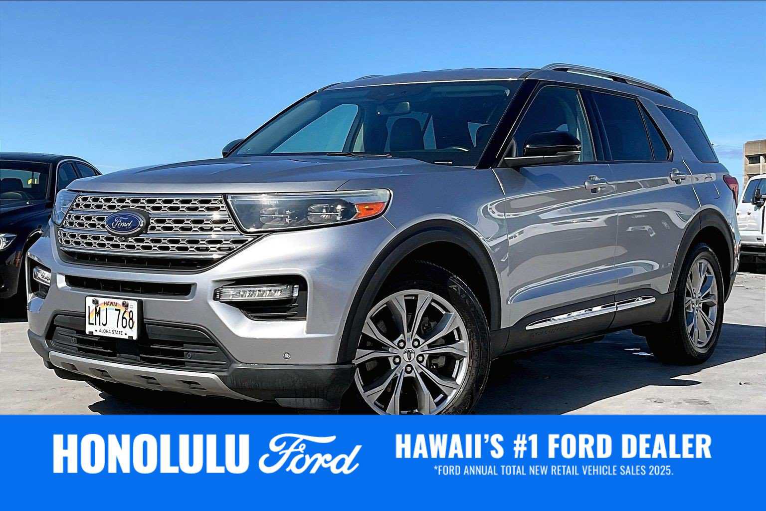 Used 2022 Ford Explorer Limited w/ Equipment Group 301A RWD image 1