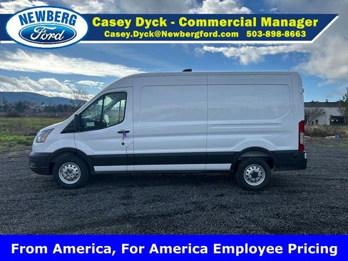 New 2026 Ford Transit 250 148 Medium Roof w/ Electrician Trade Package RWD image 1