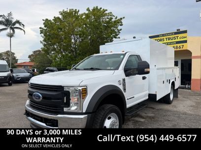 Used 2019 Ford F550 4x4 Regular Cab Super Duty