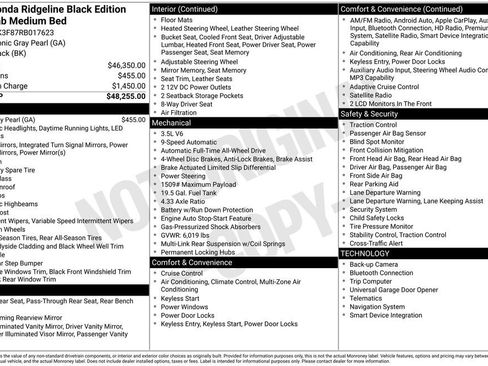 Used 2024 Honda Ridgeline Black Edition image 36