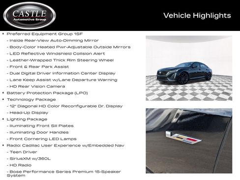 Used 2023 Cadillac CT5 V w/ Premium Package image 4