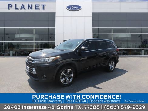 Used 2018 Toyota Highlander Limited Platinum AWD/4WD image 1
