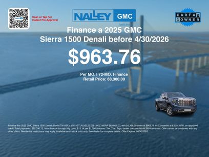 Used 2025 GMC Sierra 1500 Denali w/ Denali Reserve Package