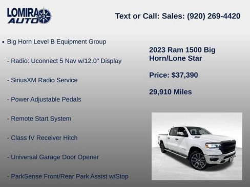 Used 2023 RAM 1500 Big Horn AWD/4WD image 33