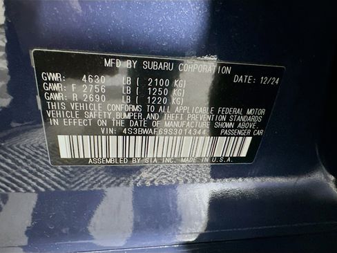 Used 2025 Subaru Legacy Premium AWD/4WD image 12