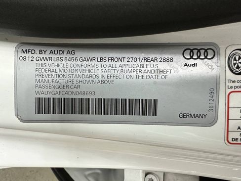 Used 2013 Audi A7 3.0T Premium Plus AWD/4WD image 32