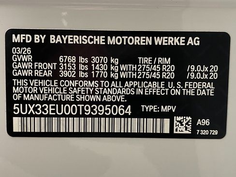 New 2026 BMW X5 M60i AWD/4WD image 36