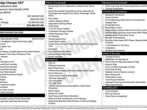 Used 2019 Dodge Charger SXT image 2