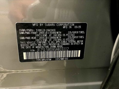 Certified 2025 Subaru Forester Limited image 33