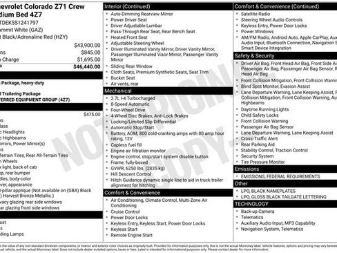 New 2025 Chevrolet Colorado Z71 image 2