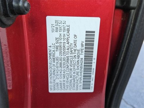 Used 2022 Honda Odyssey Touring image 7