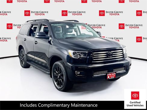 Certified 2021 Toyota Sequoia Nightshade w/ Safety & Convenience Package AWD/4WD image 3