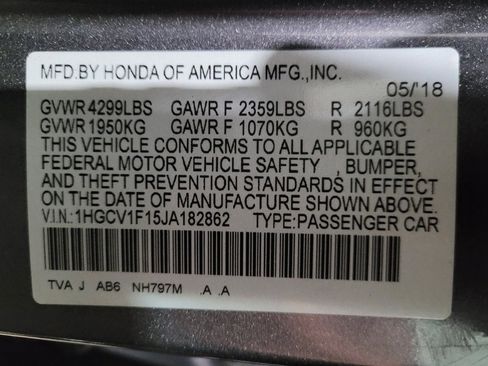 Used 2018 Honda Accord LX image 33