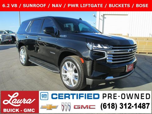 Certified 2021 Chevrolet Tahoe High Country image 1