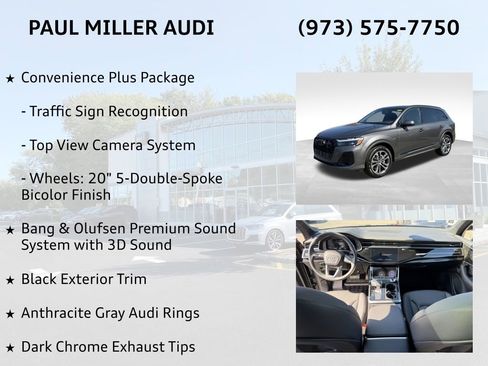 Used 2025 Audi Q7 2.0T Premium w/ Convenience Plus Package AWD/4WD image 14